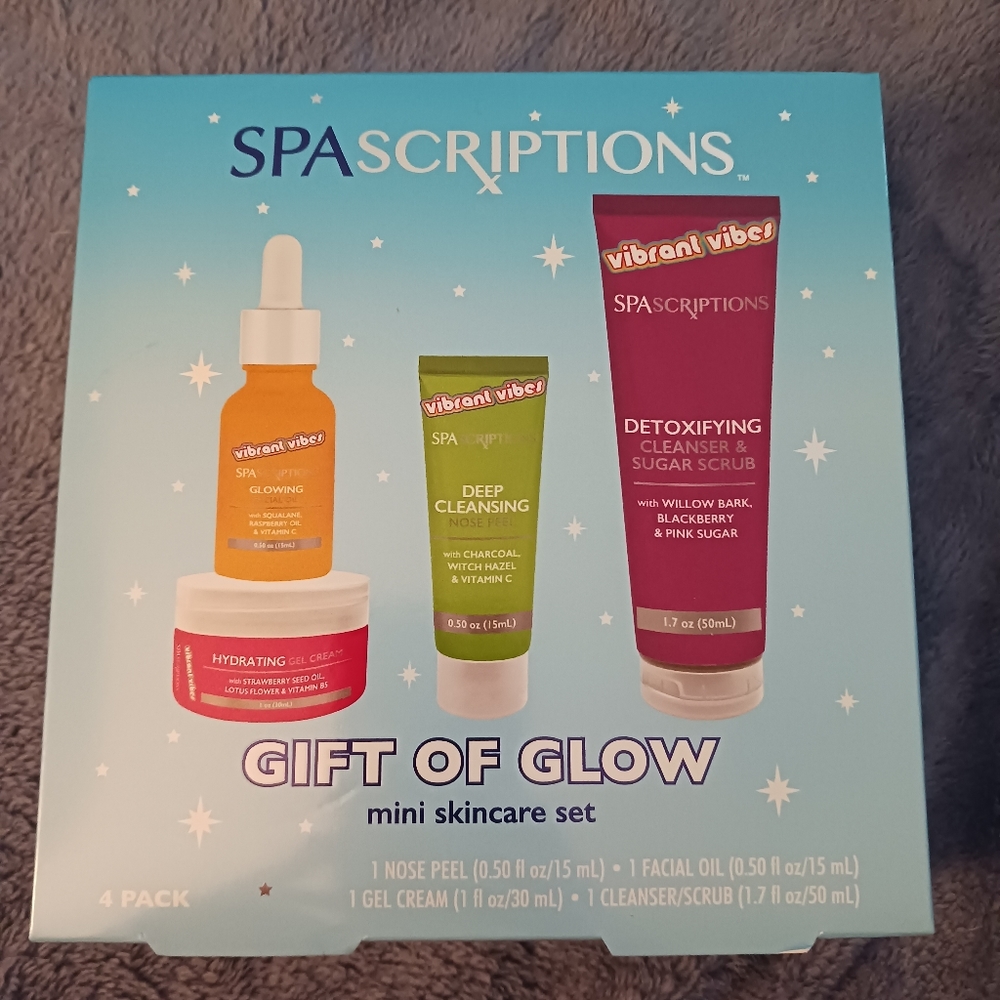 NEW! SpaScriptions Mini Skin Care Set